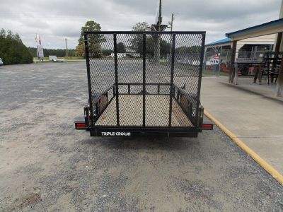 New 2026 Triple Crown Trailers TC U5X8S14O Utility Trailer