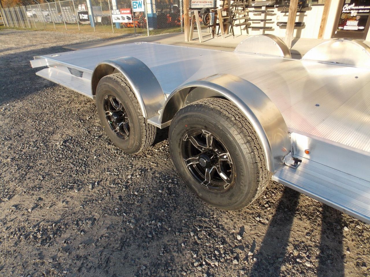 New 2024 Aluma 8220H-XL-Tilt-TA-EL-RTD-CB* Car Hauler