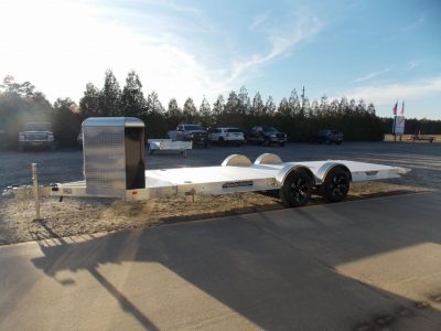 New 2024 Aluma 8220H-XL-Tilt-TA-EL-RTD-CB* Car Hauler
