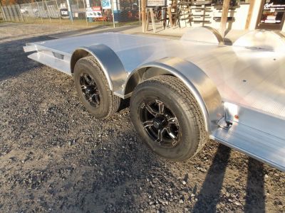 New 2024 Aluma 8220H-XL-Tilt-TA-EL-RTD-CB* Car Hauler