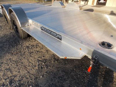 New 2024 Aluma 8220H-XL-Tilt-TA-EL-RTD-CB* Car Hauler