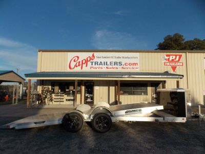 New 2024 Aluma 8220H-XL-Tilt-TA-EL-RTD-CB* Car Hauler