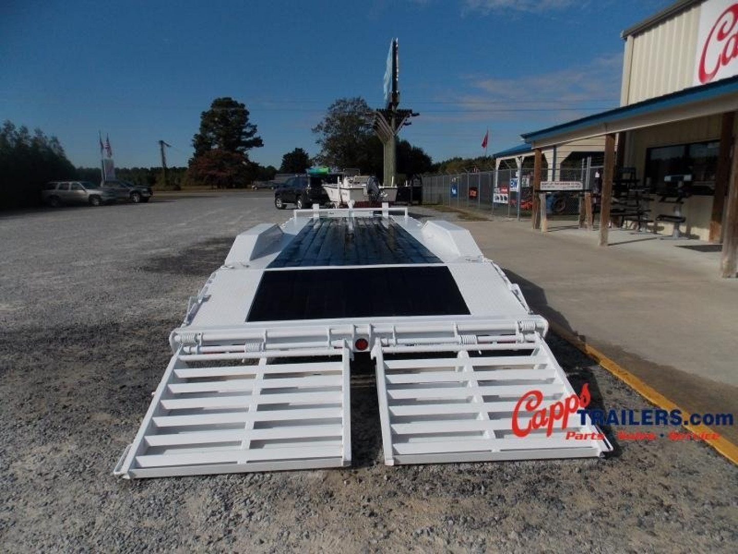 New 2022 PJ TRAILERS PJ H7P24S2BT53-DR04-JA06-LT05-TB04-BWPF Equipment Trailer