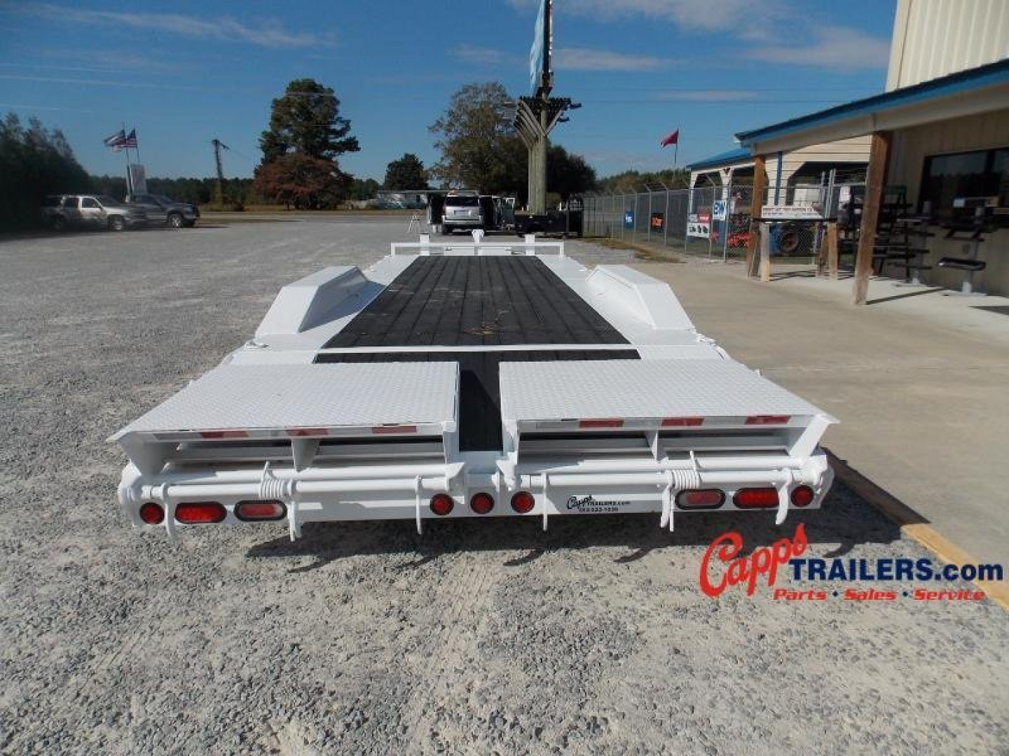 New 2022 PJ TRAILERS PJ H7P24S2BT53-DR04-JA06-LT05-TB04-BWPF Equipment Trailer