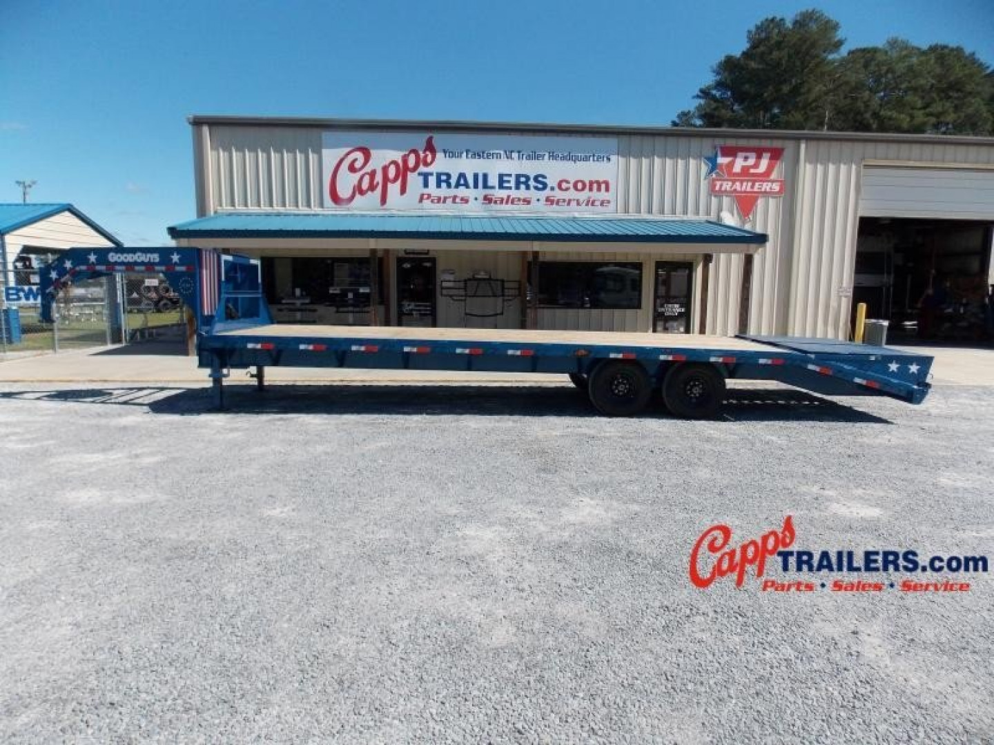 New 2023 Good Guys Trailers GG GSW28R27ESWM 1776 Deckover Trailer