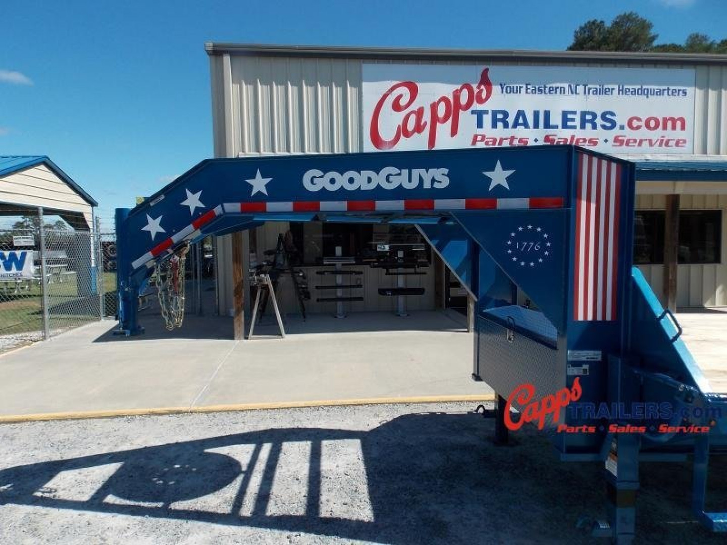 New 2023 Good Guys Trailers GG GSW28R27ESWM 1776 Deckover Trailer