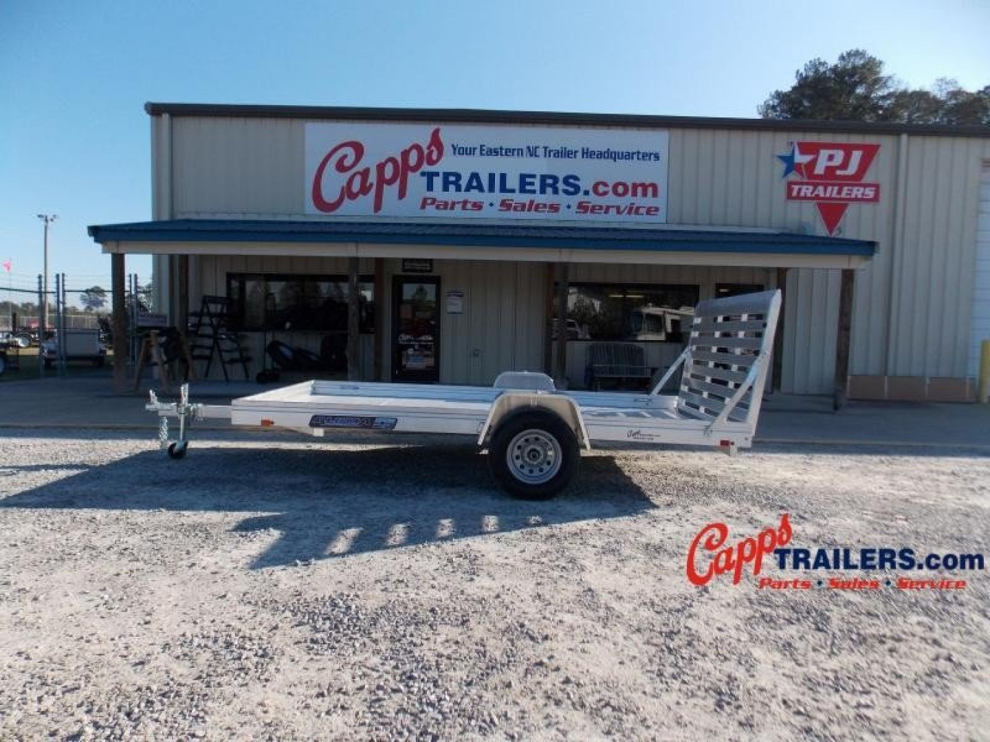 New 2027 Aluma AL 7812ESA-S-TG Utility Trailer