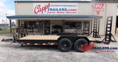 New 2026 PJ Trailers CCJ1872BSBK-SRRR Equipment Trailer