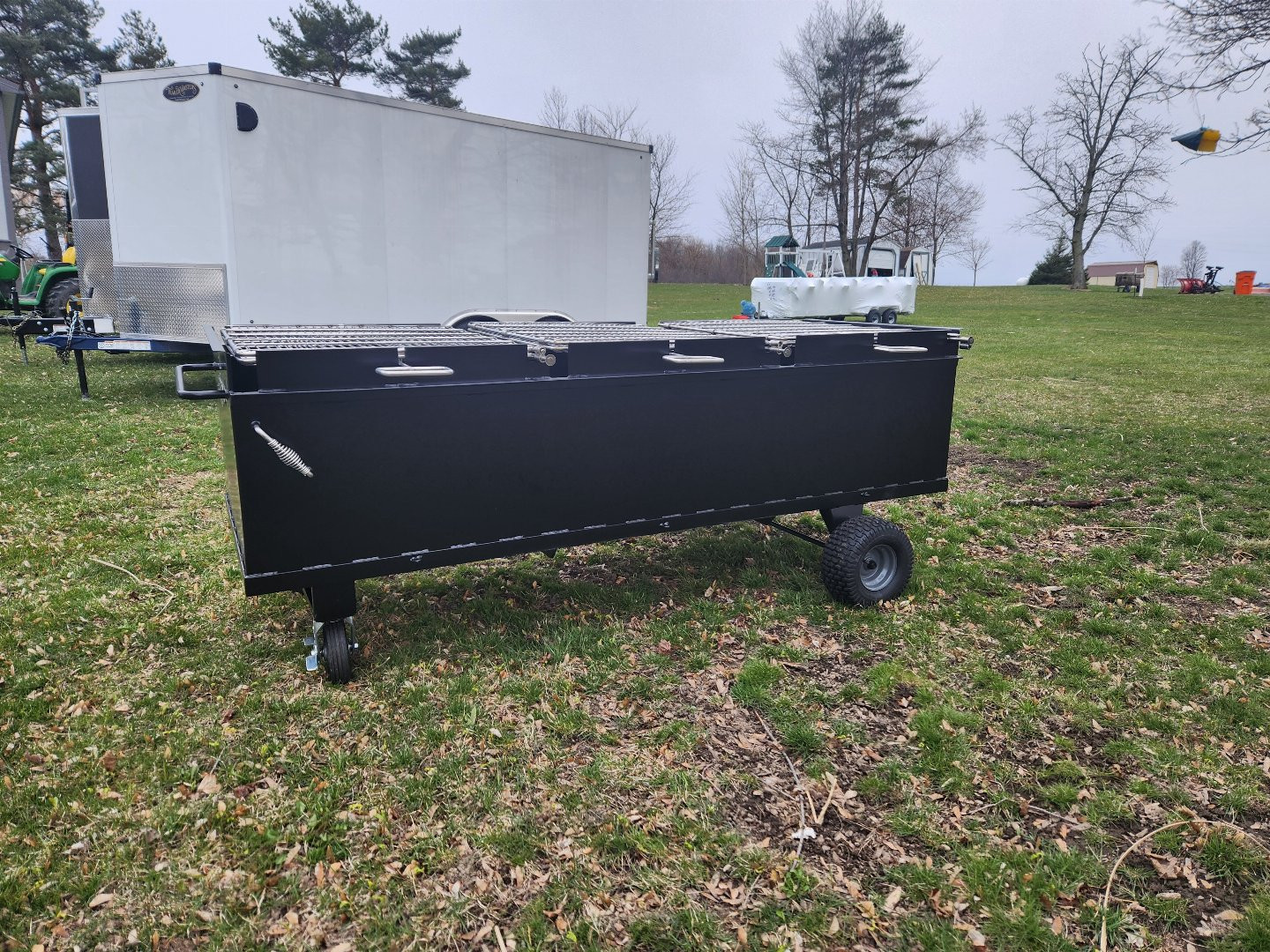New 2025 MEADOWCREEK BBQ96P BBQ Chicken Flipper Grill