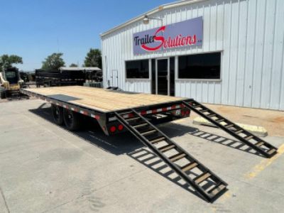 New 2025 PJ TRAILERS F8202 Flatbed Trailer