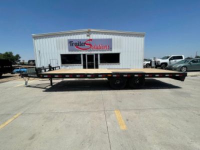 New 2025 PJ TRAILERS F8202 Flatbed Trailer