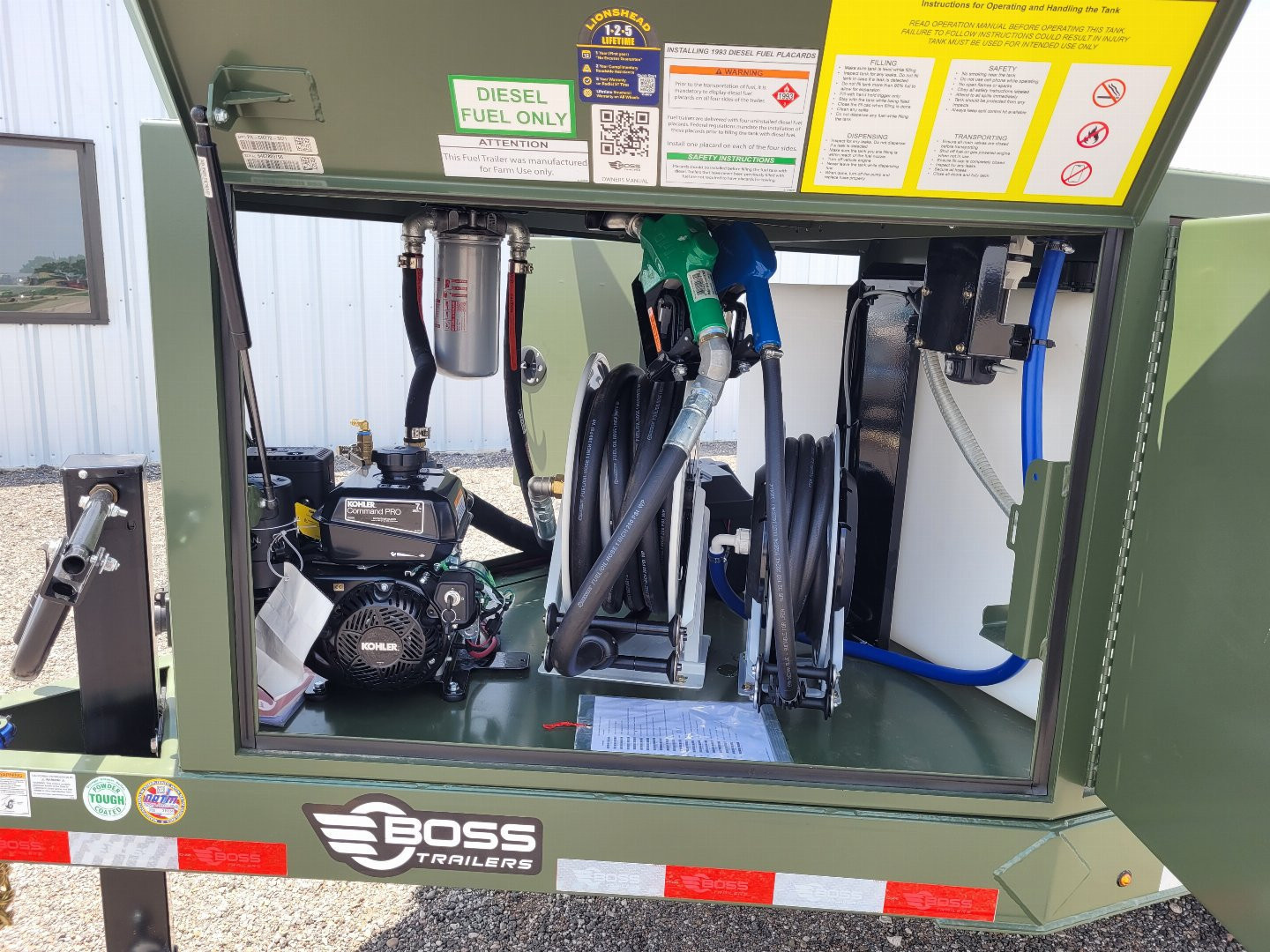 New 2025 Boss Trailers FT990 W/DEF Fuel Trailer