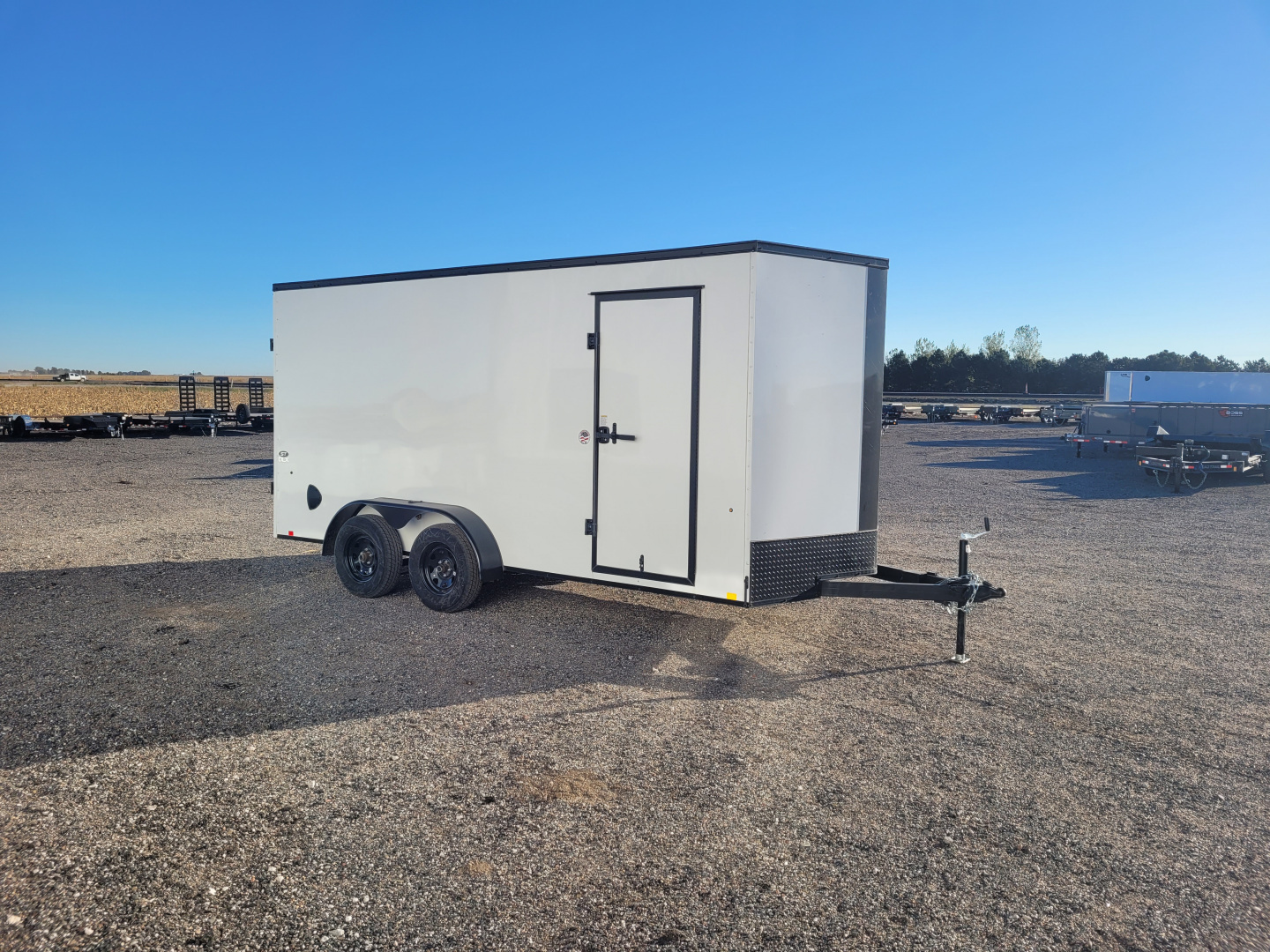 New 2025 Look 7'x16'x7' Enclosed Trailer