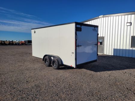 New 2025 Look 7'x16'x7' Enclosed Trailer