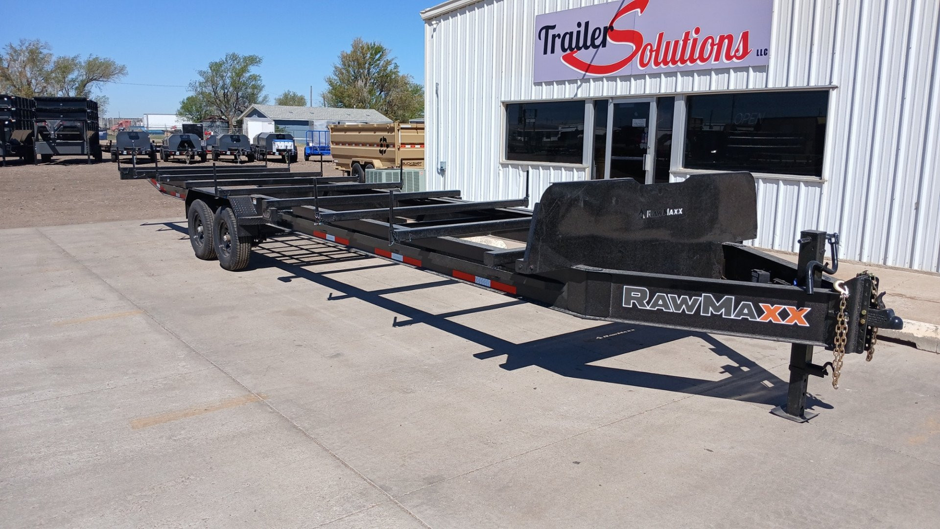New 2025 RAWMAXX 32' X 96" Pipe Trailer Pipe