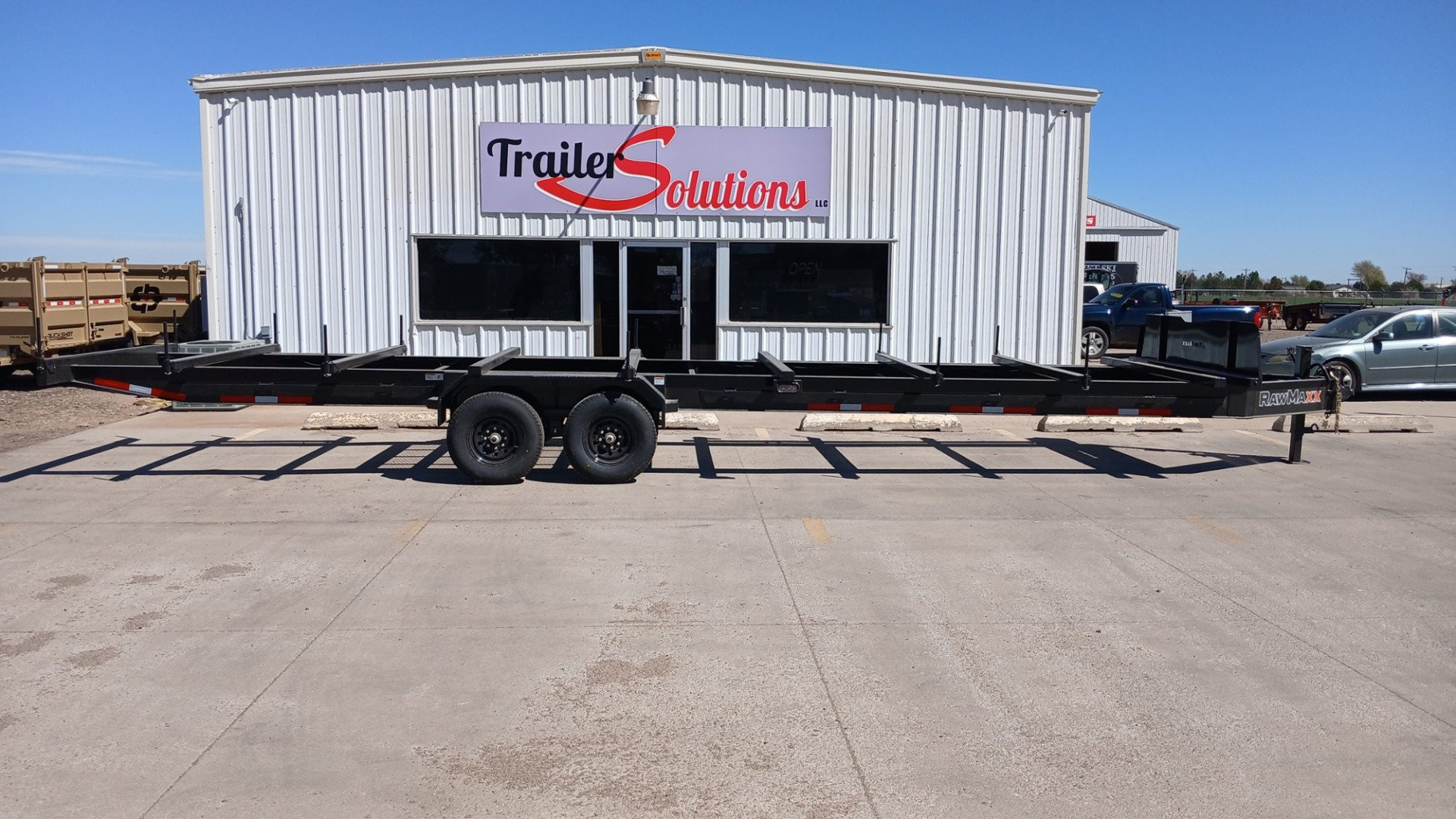 New 2025 RAWMAXX 32' X 96" Pipe Trailer Pipe