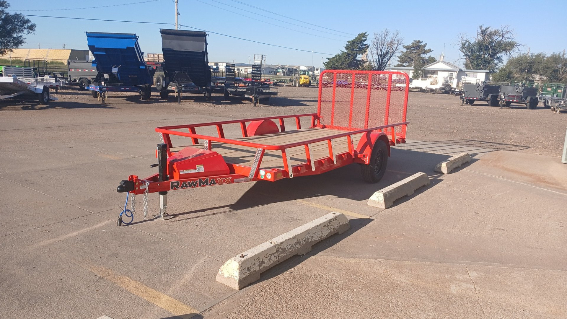 New 2026 RawMaxx UTX14'X77" Utility Trailer