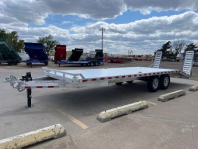 New 2025 Aluma 1024-14K-TA-EL-R-DT-RR-RTD Flatbed Trailer