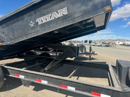 New 2025 Titan Trailer 16' BH Dump Trailer