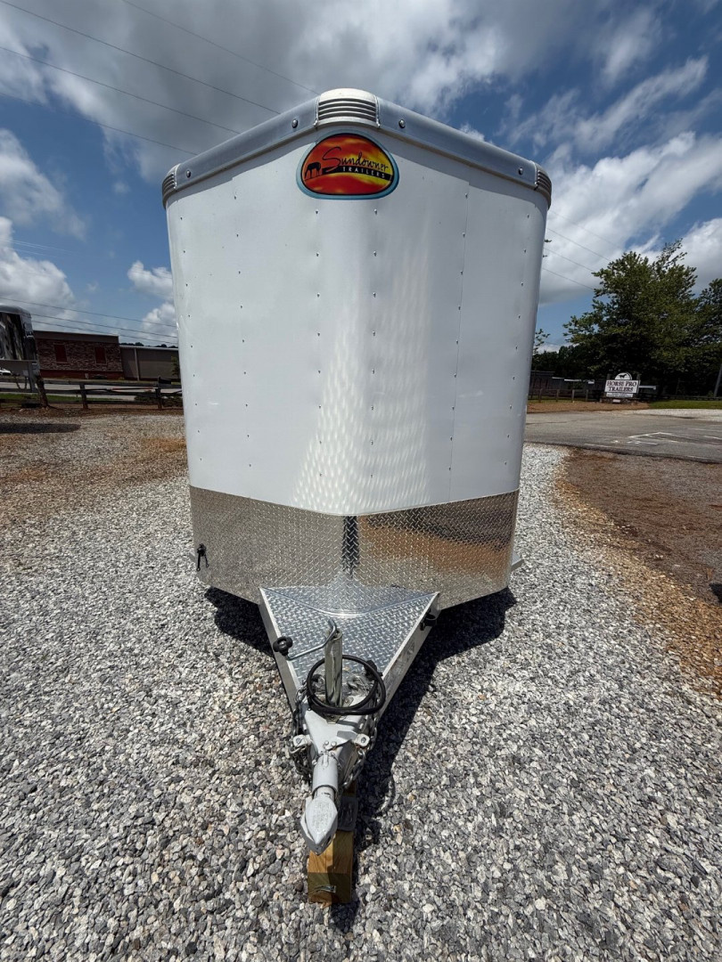 Used 2024 Sundowner Super Sport 2 Horse Slant Bumper Pull