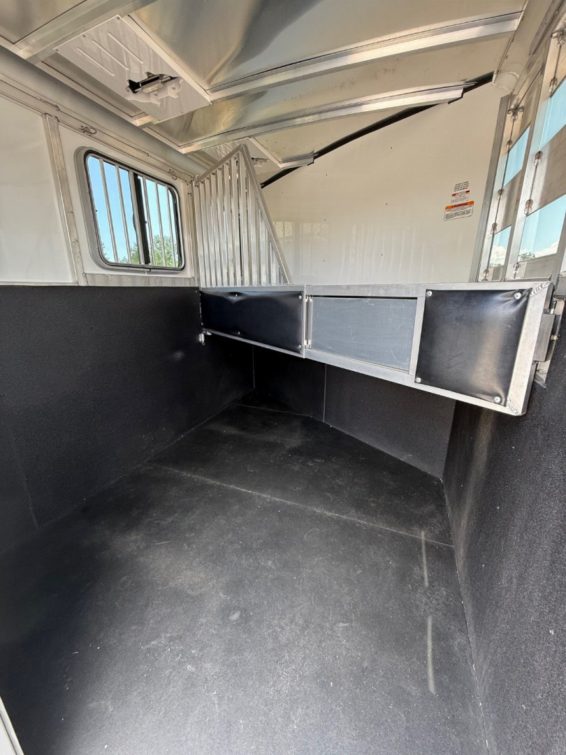 Used 2024 Sundowner Super Sport 2 Horse Slant Bumper Pull
