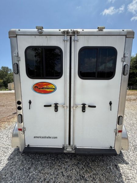 Used 2024 Sundowner Super Sport 2 Horse Slant Bumper Pull