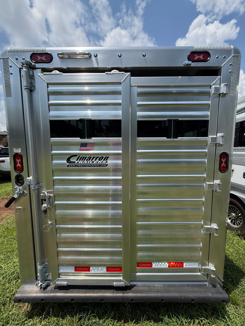 New 2026 Cimarron Trailers Lonestar Stock Combo 24' Horse Trailer