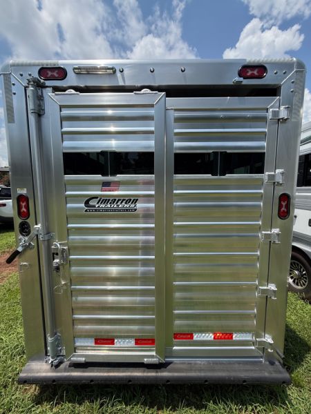 New 2026 Cimarron Trailers Lonestar Stock Combo 24' Horse Trailer