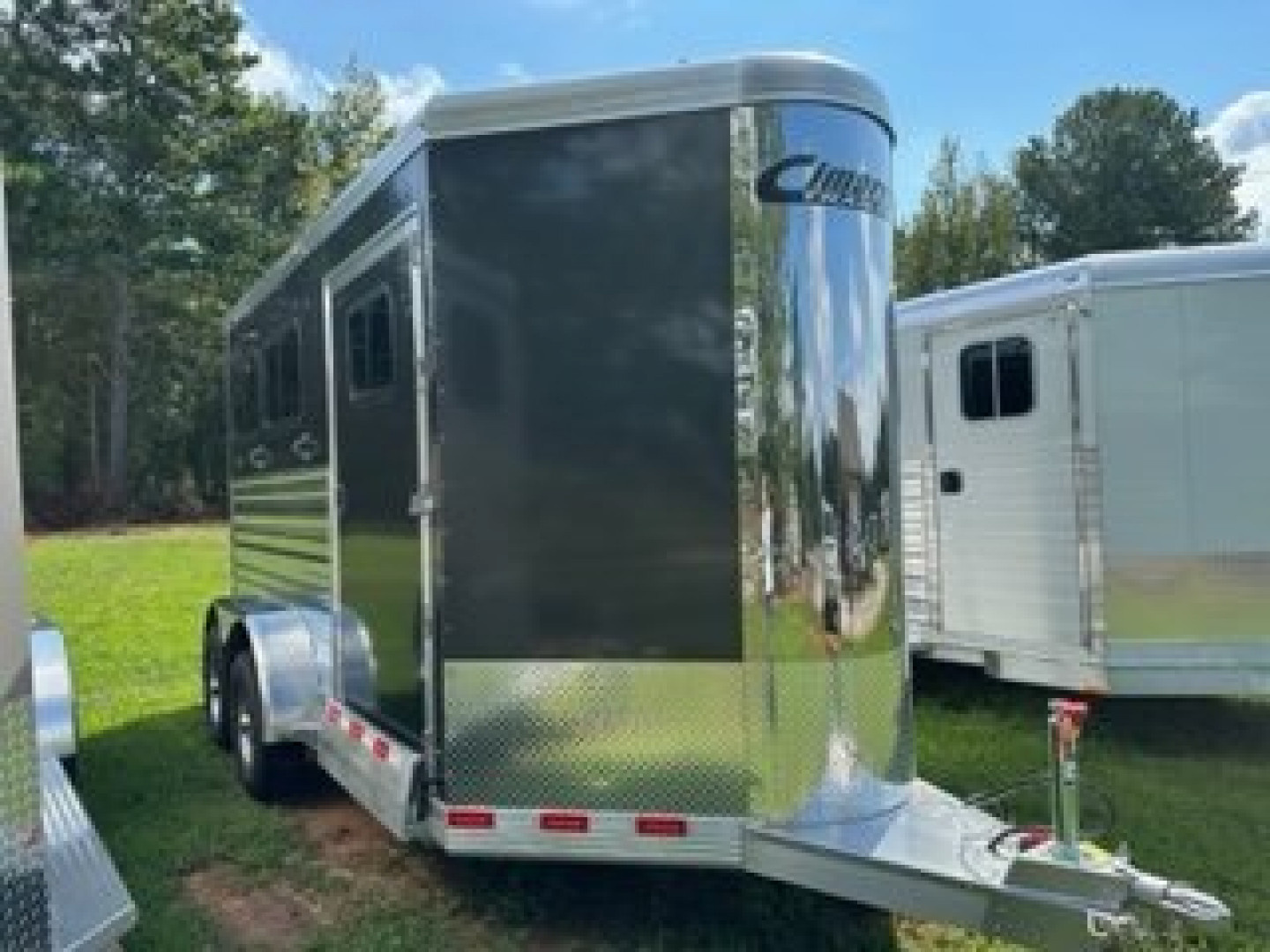 New 2026 CIMARRON TRAILERS Norstar 2 Horse Slant Load w/ Rear Tack