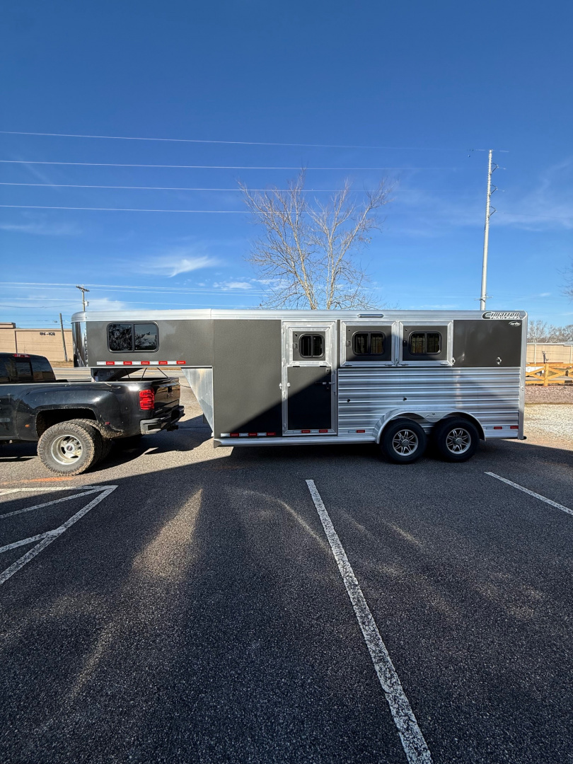 New 2026 Cimarron Trailers Norstar 3 Horse R.T.G Gooseneck