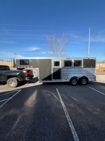 New 2026 Cimarron Trailers Norstar 3 Horse R.T.G Gooseneck