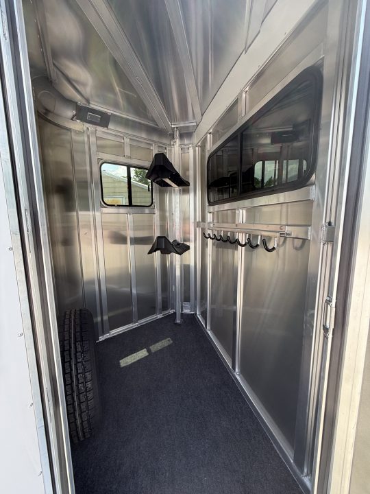New 2026 Adam 2H Jubilee Side Ramp BP Horse Trailer
