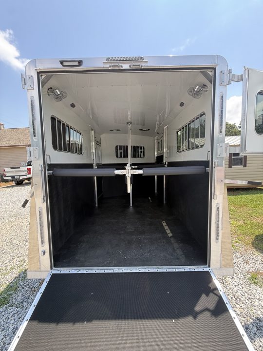 New 2026 Adam 2H Jubilee Side Ramp BP Horse Trailer