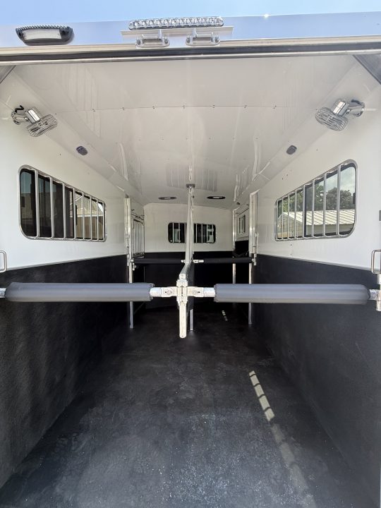 New 2026 Adam 2H Jubilee Side Ramp BP Horse Trailer