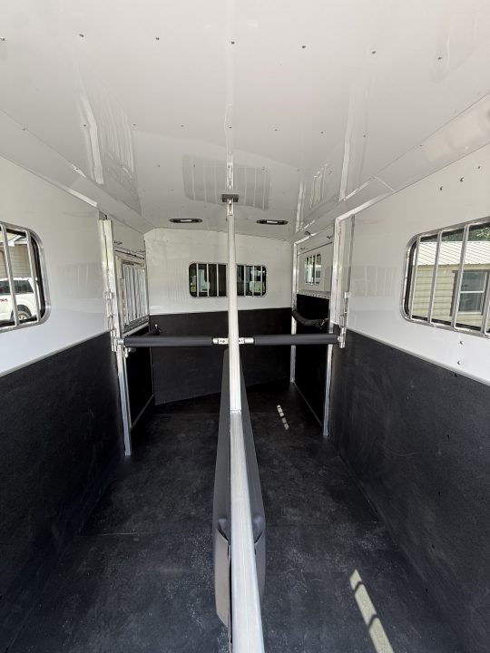 New 2026 Adam 2H Jubilee Side Ramp BP Horse Trailer