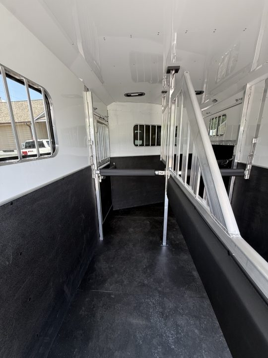 New 2026 Adam 2H Jubilee Side Ramp BP Horse Trailer