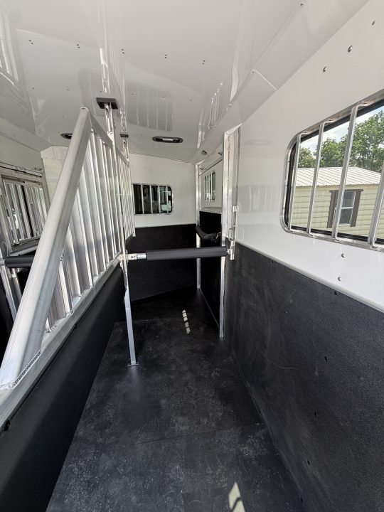 New 2026 Adam 2H Jubilee Side Ramp BP Horse Trailer