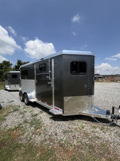 New 2026 Adam 2H Jubilee Side Ramp BP Horse Trailer