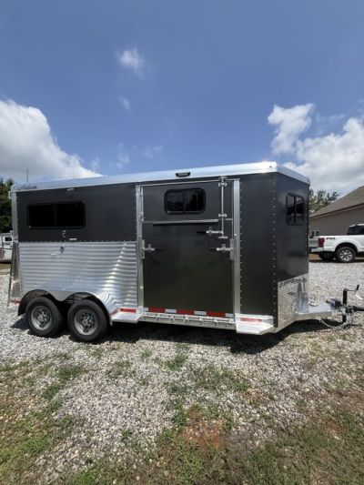 New 2026 Adam 2H Jubilee Side Ramp BP Horse Trailer