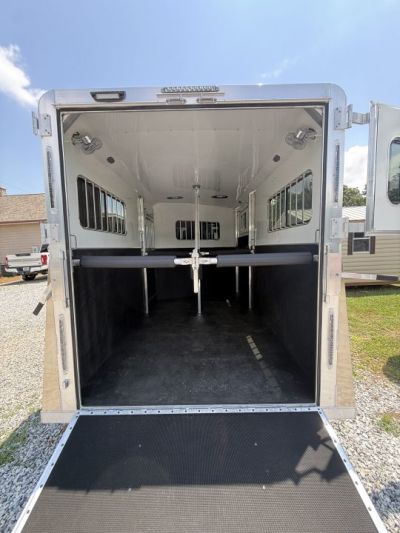 New 2026 Adam 2H Jubilee Side Ramp BP Horse Trailer