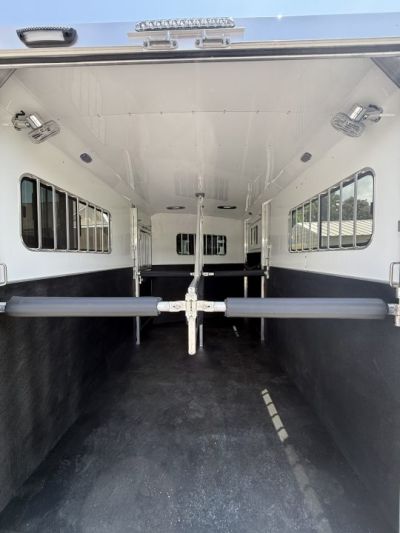 New 2026 Adam 2H Jubilee Side Ramp BP Horse Trailer
