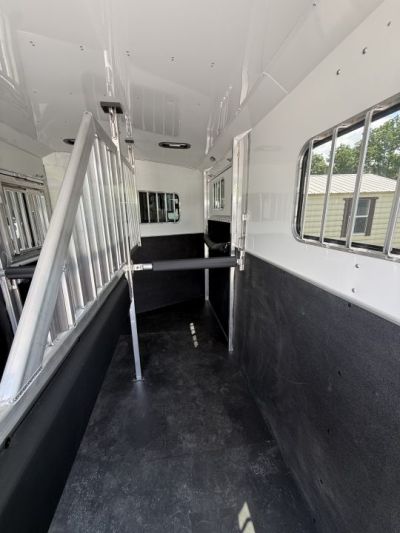 New 2026 Adam 2H Jubilee Side Ramp BP Horse Trailer