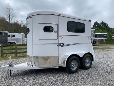 New 2026 Bee 2 Horse Straight Load BP Horse Trailer