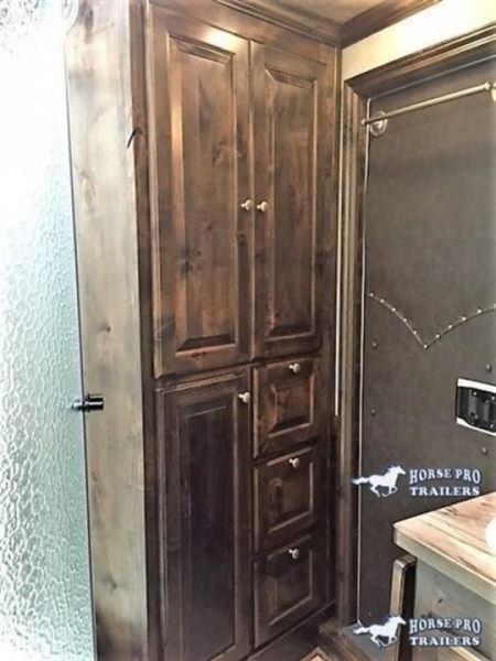 New 2027 Cimarron Trailers 3 Horse 13'6 Outback LQ Horse Trailer