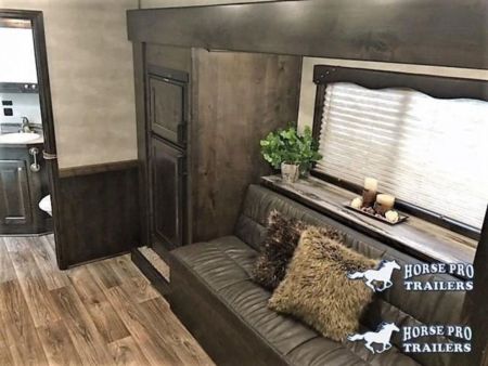 New 2027 Cimarron Trailers 3 Horse 13'6 Outback LQ Horse Trailer