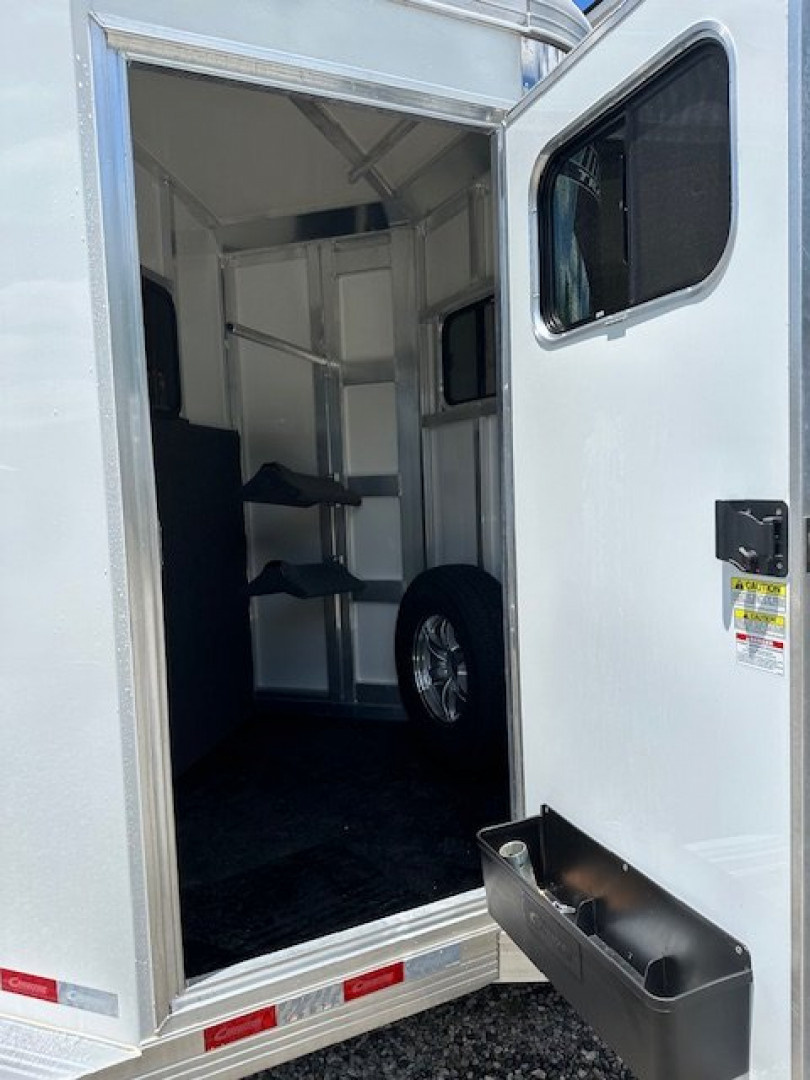New 2027 Cimarron Trailers Norstar 2 Horse Side Ramp Horse Trailer