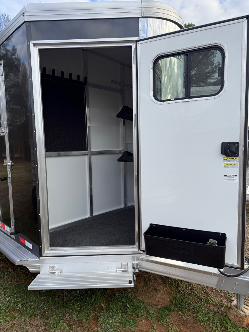 New 2026 CIMARRON TRAILERS Norstar 2 Horse Straight Load Bumper Pull Horse Trailer