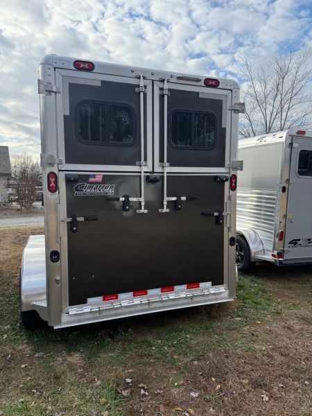 New 2026 CIMARRON TRAILERS Norstar 2 Horse Straight Load Bumper Pull Horse Trailer