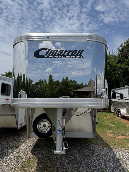 New 2027 Cimarron Trailers Norstar 6 Horse Head-To-Head +2 Horse Trailer