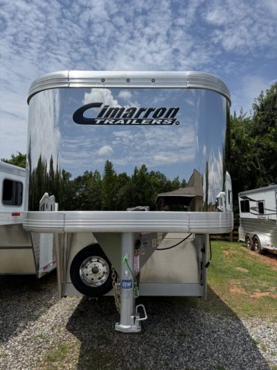 New 2027 Cimarron Trailers Norstar 6 Horse Head-To-Head +2 Horse Trailer